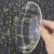 25公分平凸放大镜光学玻璃凸透镜250MM6倍单面凸产品检验扩大工具 透明250*30mm平凸光学白玻