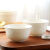 利瑞芬碗家用瓷米饭碗小汤碗酒店餐具面碗吃饭碗白色