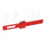 双岸 木工多功能划线尺 铝合金高度测量T型尺 红色木工划线器测量尺 红色三件套划线尺 一个价 