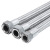 304不锈钢波纹管高温高压油管蒸汽4分6分1寸编织工业金属钢丝软管 2分*0.3米
