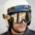 复古越野哈雷摩托车眼镜滑雪shoei头盔护目风镜BARSTOW -13 KALMUS烟灰