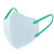 Sagovo 一次性口罩 莫兰迪彩色3D立体4层防护灭菌级防尘口罩 5色10只 中号