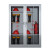 亿安隆YAL 201物资柜1800高 不锈钢消防柜全套应急物资柜器材灭火箱工地玻璃展示柜YAL-015