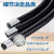 包塑金属软管穿线管蛇皮管浪管塑料波纹管电线电缆保护平包阻燃管 加厚型内径6-100米