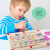 MDUG磁性数字走珠迷宫玩具宝宝磁力运笔儿童开发大脑思维锻炼耐心训练 磁性小火车颜色配对数字迷宫 默认