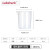 Labshark PP塑料量杯（无柄）塑料烧杯 耐酸耐碱 刻度清晰 100mL 1个