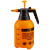 金诗洛 喷壶 橙红3L 气压式喷雾瓶 塑胶洒水壶 喷水壶清洁工具 KT-206