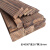亦盘  木板实木板材  碳化防腐木 户外庭院地板露台栅栏 长4000*宽26*厚26mm  一根价