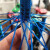 适用于蓝精灵高空作业安全绳蜘蛛人专用外墙清洗主绳耐磨滑板绳涤纶大绳 14毫米粗120米长
