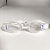 鑫易轩（XINYIXUAN）EYELINE泳镜成人近视游泳镜度数游泳眼镜 透明白白200度PP袋包装