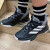 阿迪达斯 （adidas）女鞋运动鞋Cross Em Up Select J夏季中帮缓震跑步鞋休闲鞋 IE9255黑色 37