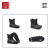 和益臻（Heyizhen）防寒鞋 XF-239027 双 黑色 38