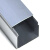 DS 铝合金方线槽 100*70mm 壁厚1mm 1米/根 外盖明装方形自粘地面