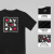 北面（The North Face）新年礼物 短袖T恤情侣户外透气爱心t恤夏新款81MP JK3_黑色 XS 160