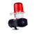 适用于定制声光报警 大功率警示灯蜂鸣60W 高分贝喇叭130分贝AC220V 酒红色