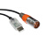 DMX512转USB RS485  卡侬头 灯光控制线 公头 A 1.8m