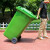 120升户外分类垃圾桶带轮分类果皮箱100L240四色垃圾分类环卫桶大 240升分类蓝色可回收两轮盖子