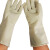 得豫工品 酸碱乳胶工业抗腐蚀防化手套 一双价 55cm*白色B型加厚 