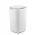 智能垃圾桶自动感应翻盖垃圾分类办公室厨房卫生间垃圾桶 方圆12L标配(按键+感应)白