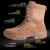 五星盾 21作战靴 新式高帮透气耐磨超纤皮户外军训特种作战登山沙漠战术靴 棕色45
