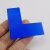 冰禹 警示定位贴 6S管理定位贴纸 桌面定位标签标识 7.5*3cm 蓝色L型(24个) BYH-246
