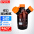 POMEX棕色四口Y型1000ml