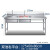 妙时居（MIAOSHIJU）商用不锈钢水槽带支架水池带平台 特厚款175*60*80双池右平台