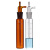 冲击式吸收瓶 棕色 玻璃 撞击式吸收瓶 10ml/25ml/50/75/125/250 50ml(白色)