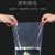 赫思迪格 加厚透明PE高压平口袋 内膜塑料袋 包装袋子10丝 25*35cm(100个) HGJC-50