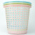 金诗洛 垃圾桶纸篓 颜色随机 10个 镂空垃圾桶 洗手间卫生间塑料垃圾桶垃圾箱 KT-623