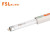 FSL（佛山照明）T5三基色日光灯管 长条灯荧光灯管 0.85米21W黄光