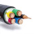 川鹰牌低压国标铜芯电缆ZC-YJV22-3*95+1*50/米/哈沈电缆（100米起售）