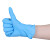 君御（Exsafety）一次性丁腈手套 实验家务耐磨乳胶 M 100只（单位：盒）