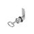 福奥森 三角电箱锁电柜门锁配电箱机柜设备锁  锁芯长度35mm大钥匙