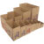 电商快递打包发货纸箱批发1-13号纸盒子物流搬家箱包装瓦楞纸箱子 三层普通 1号：532937cm