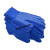 手套保暖耐磨防滑加厚尼龙点胶工厂工地打包干活透气冬 蓝色120双 均码