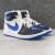 耐克（NIKE）AJ女鞋冬款Air Jordan 1 AJ1休闲篮球鞋复古高帮运动板鞋 FB9891-041白蓝黑 36