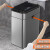 智能感应式垃圾桶厨房自动打包客厅厕所卫生间办公室大号 40L白色自动打包[客厅厨房 12L以上
