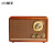朝元收音机R1台式收音机复古传统收音机FM调频广播短波电台蓝牙音响 收音机+音响（双功能）