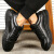 劳保鞋男女皮鞋舒适透气防臭耐磨防砸防刺穿钢包头安全工作鞋 黑色 629 39