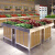 适用于不锈钢水果货架展示架水果店中岛专用水果货架堆头超市水果 160*78单层