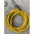 套塑料管钢丝绳  吊车吊装用起重吊索具包塑插编钢丝绳10/14/16mm 套管插编钢丝绳10毫米3米
