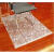 适用120*150透明地垫pvc门垫塑料地毯木地板保护垫膜进门客厅防水 环保波斯菊2.0厚 60*90厘米