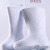 高筒加棉EVA泡沫雨靴男女冬季防水鞋水靴厨房防滑耐油食品靴 带字母款：EVA材质（白色高帮不加棉） 41