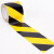 得筑工品 警示胶带 黑黄pvc地板胶带 斑马线安全警示地标贴装修划 线胶带 宽60mm*长18米