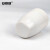 安赛瑞 刚玉坩埚 实验室耐高温氧化铝陶瓷坩埚弧形无盖 200ml 600930