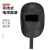 聚远（JUYUAN）电焊面罩 全脸部手持式焊帽隔热烧轻便防护面具 普通款 黑色3个 1件价