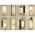 欧普灯新中式壁灯客厅中国风卧室床头灯复古过道走廊楼梯酒店背景墙壁灯 黑色 6017