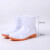 EVA泡沫雨靴夏季防水高筒男女鞋防水水靴厨房防滑耐油靴 高度16cm左右白色(牛筋底-不加 45