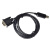 USB转DB9 9针 电子负载 数据线 下载线 调试线 适用IT8514/15/63 1.8m